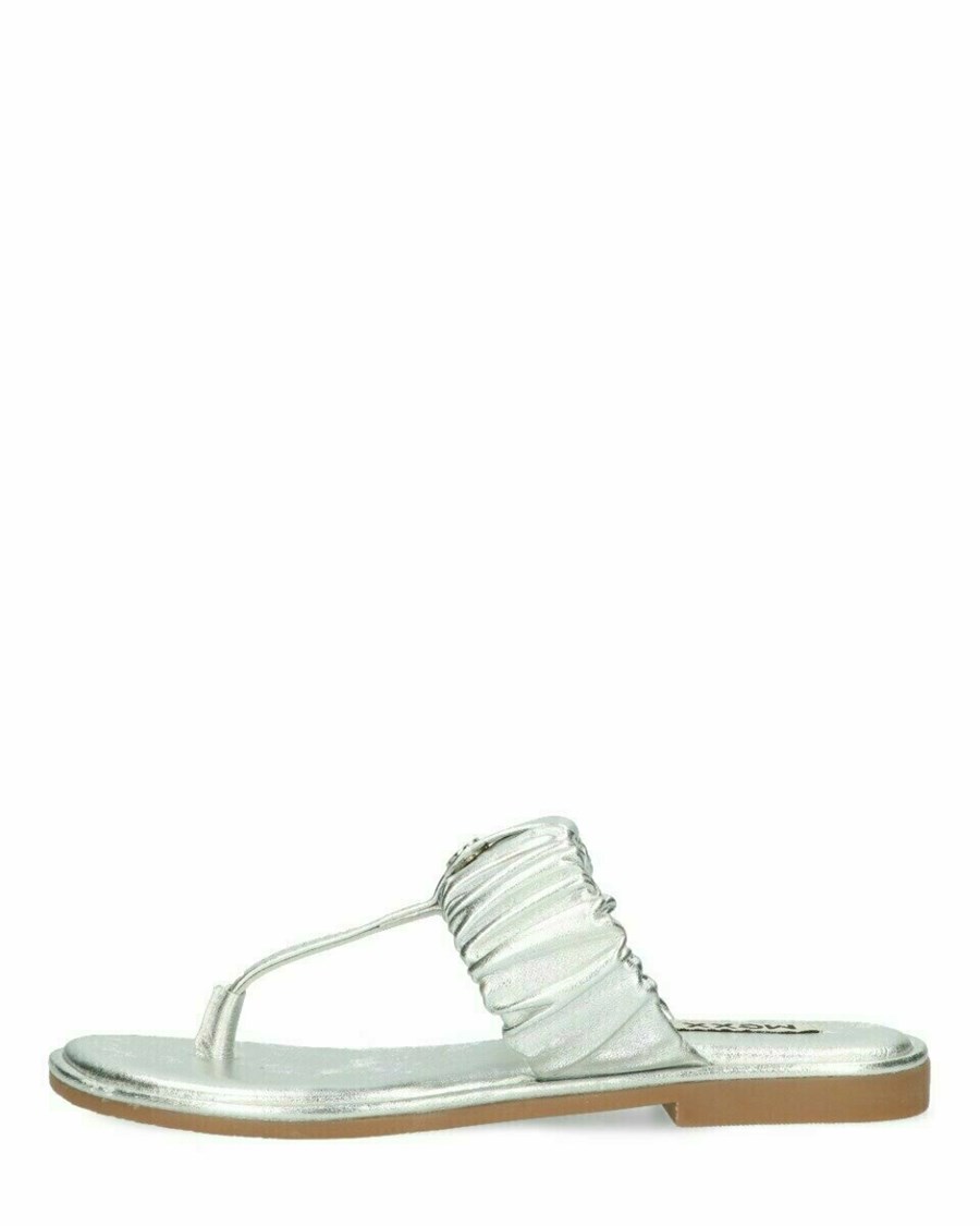 Mexx Sandal Joni Silver Srebrne | VRKCF8340