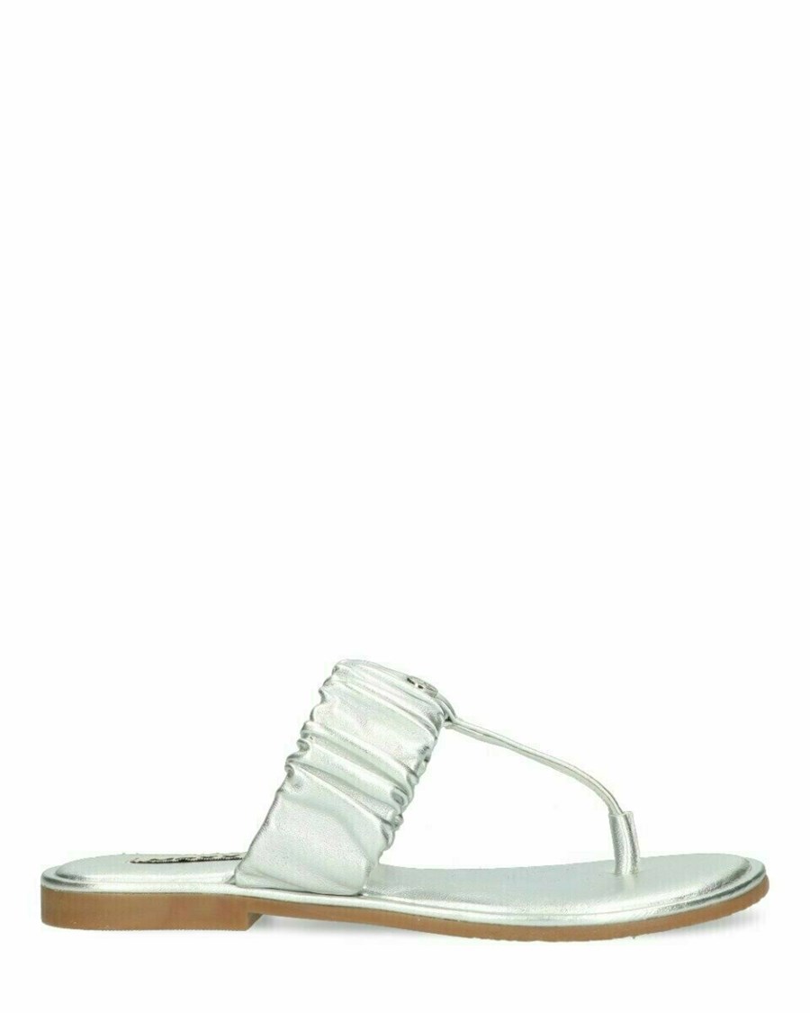 Mexx Sandal Joni Silver Srebrne | VRKCF8340