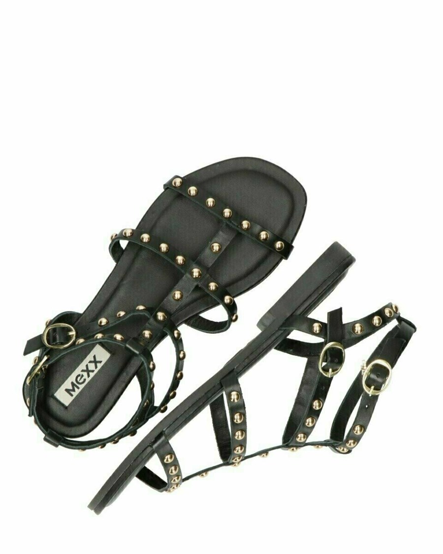 Mexx Sandal Justine Black Czarne | CDAPM4230