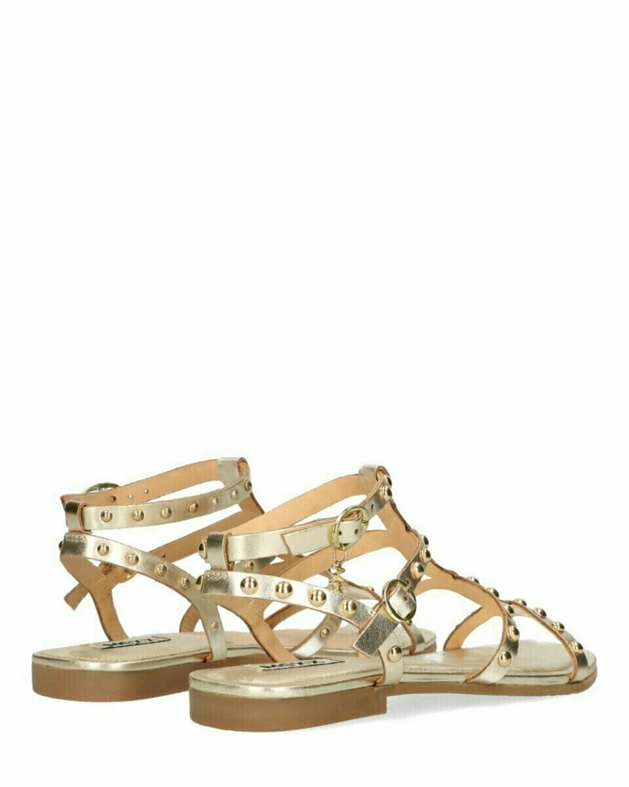 Mexx Sandal Justine Gold Złote | APMUV2184