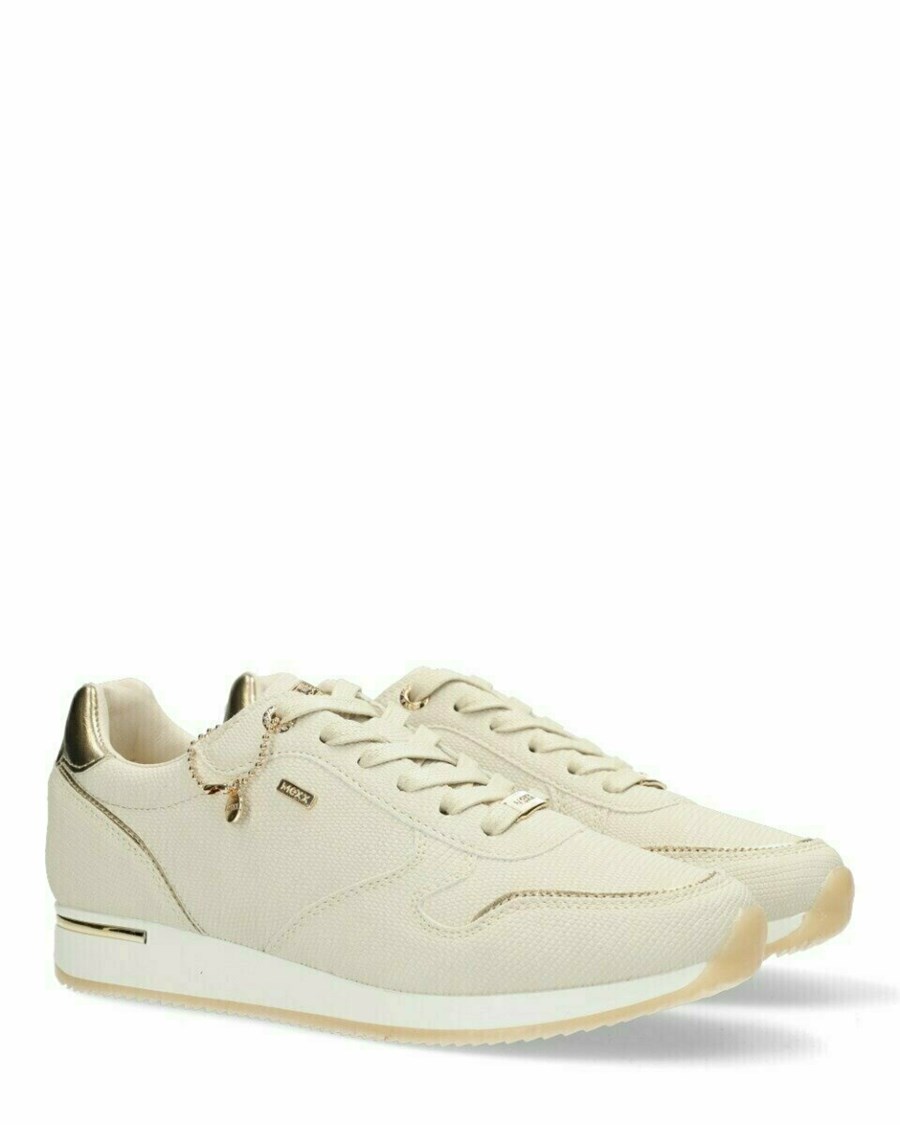 Mexx Sneaker Eke Sand Beżowe | JXMFB0572