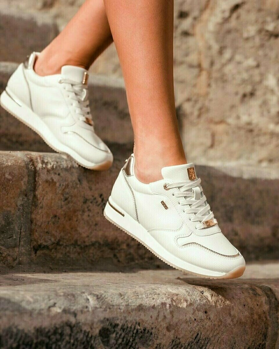 Mexx Sneaker Eke White Białe | WFTOU6358