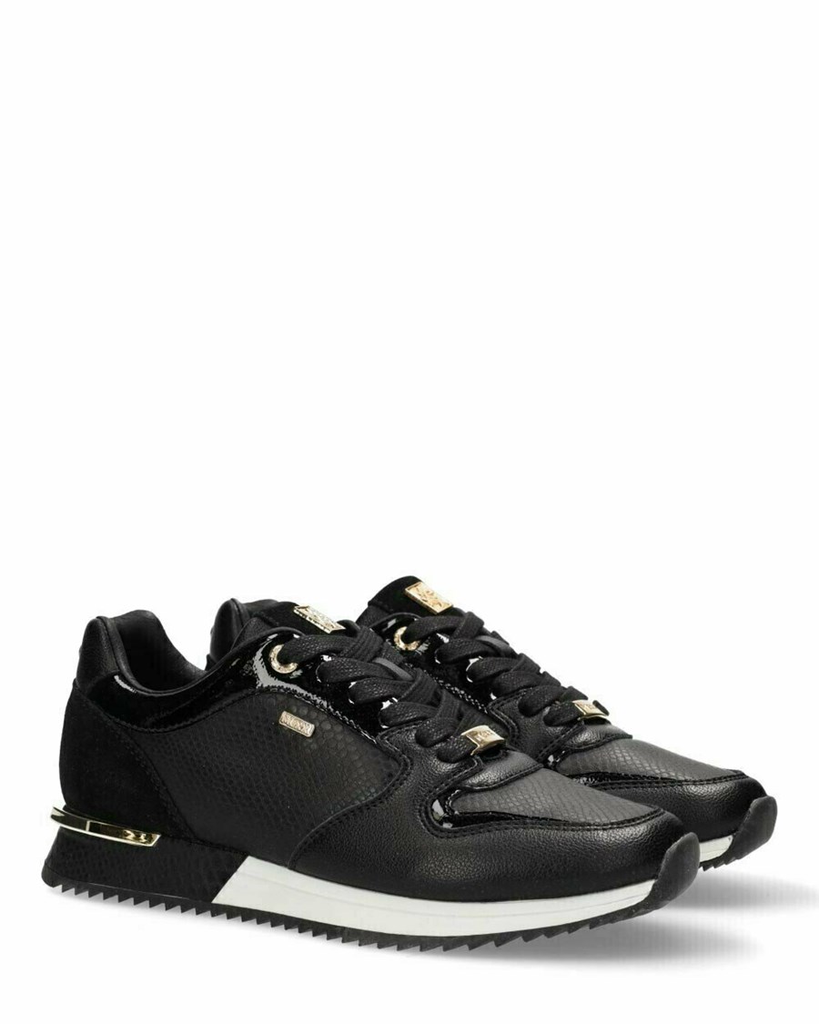 Mexx Sneaker Fleur Black Czarne | GOIVN2678