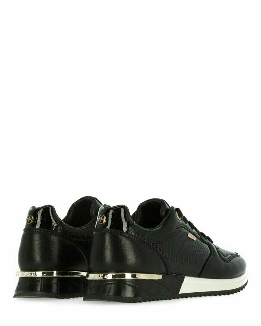 Mexx Sneaker Fleur Black Czarne | TAIBK6594