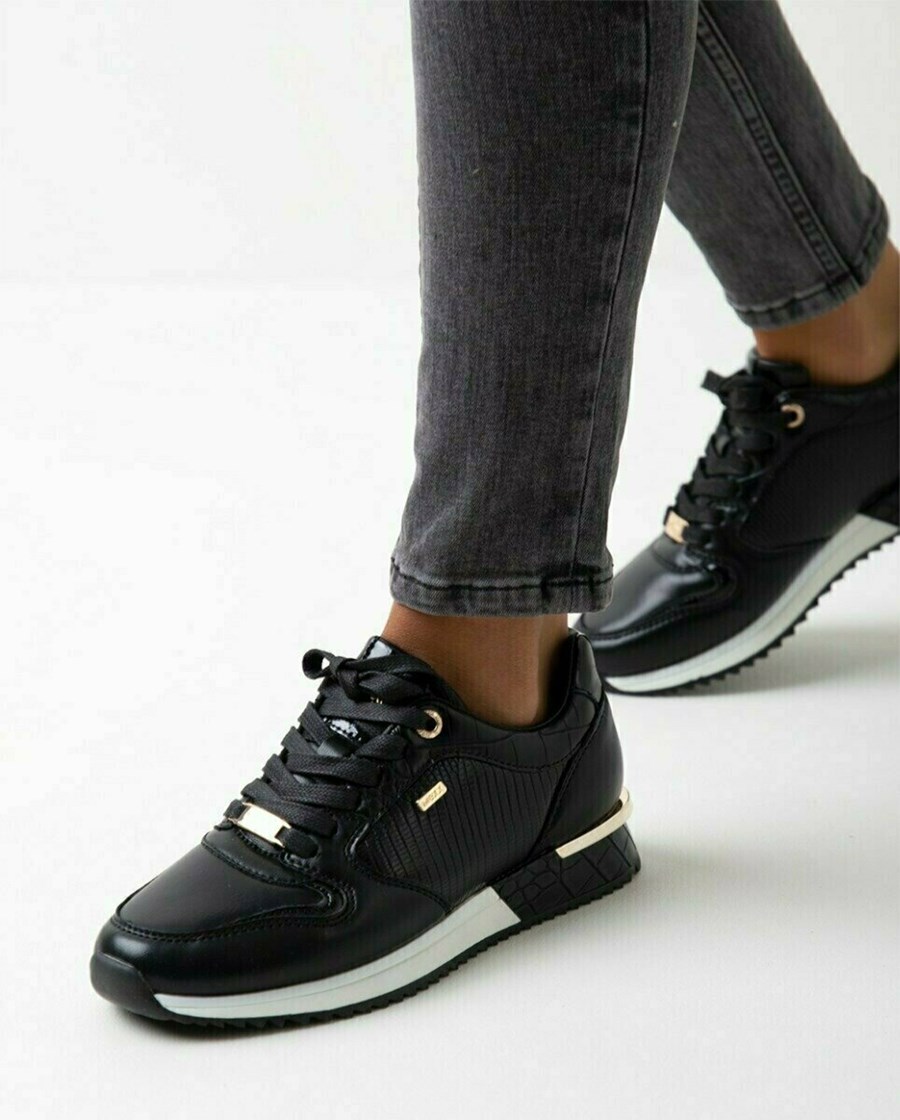 Mexx Sneaker Fleur Black Czarne | TAIBK6594