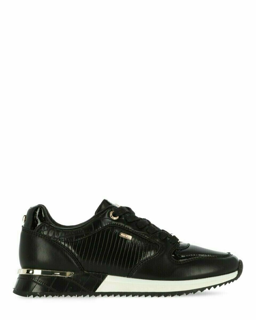 Mexx Sneaker Fleur Black Czarne | TAIBK6594