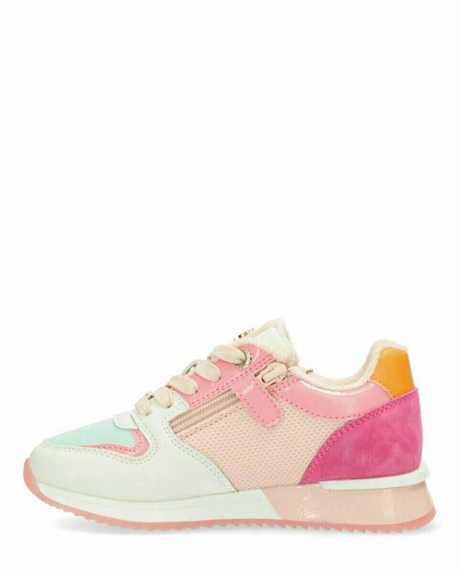 Mexx Sneaker Fleur Mini Pink Różowe | QTZBI0183