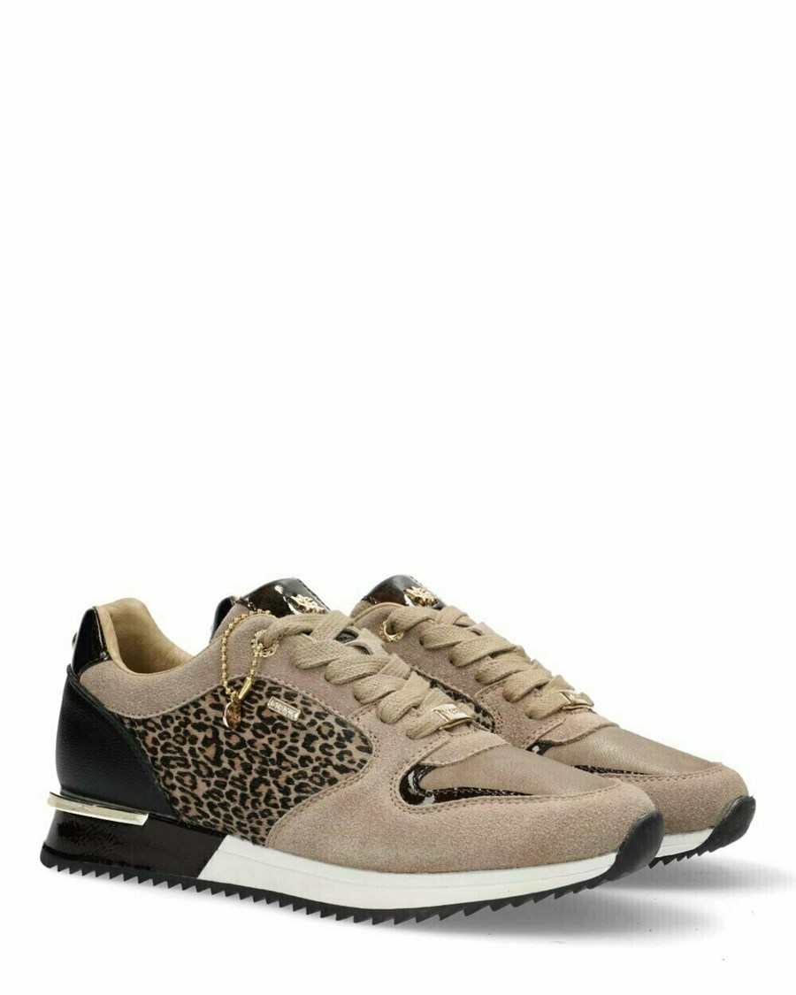 Mexx Sneaker Fleur Taupe Taupe | MDRKV7405