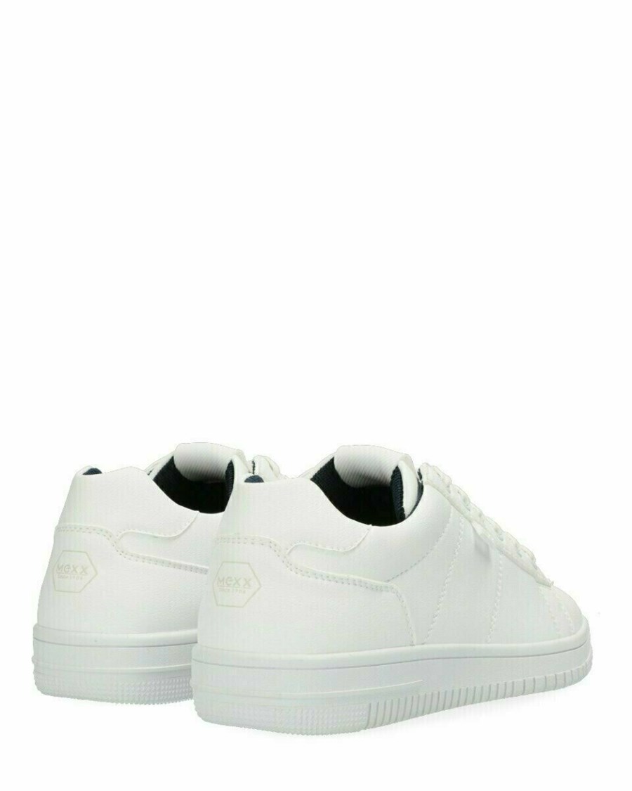 Mexx Sneaker Gino White Białe | BMHTD6871