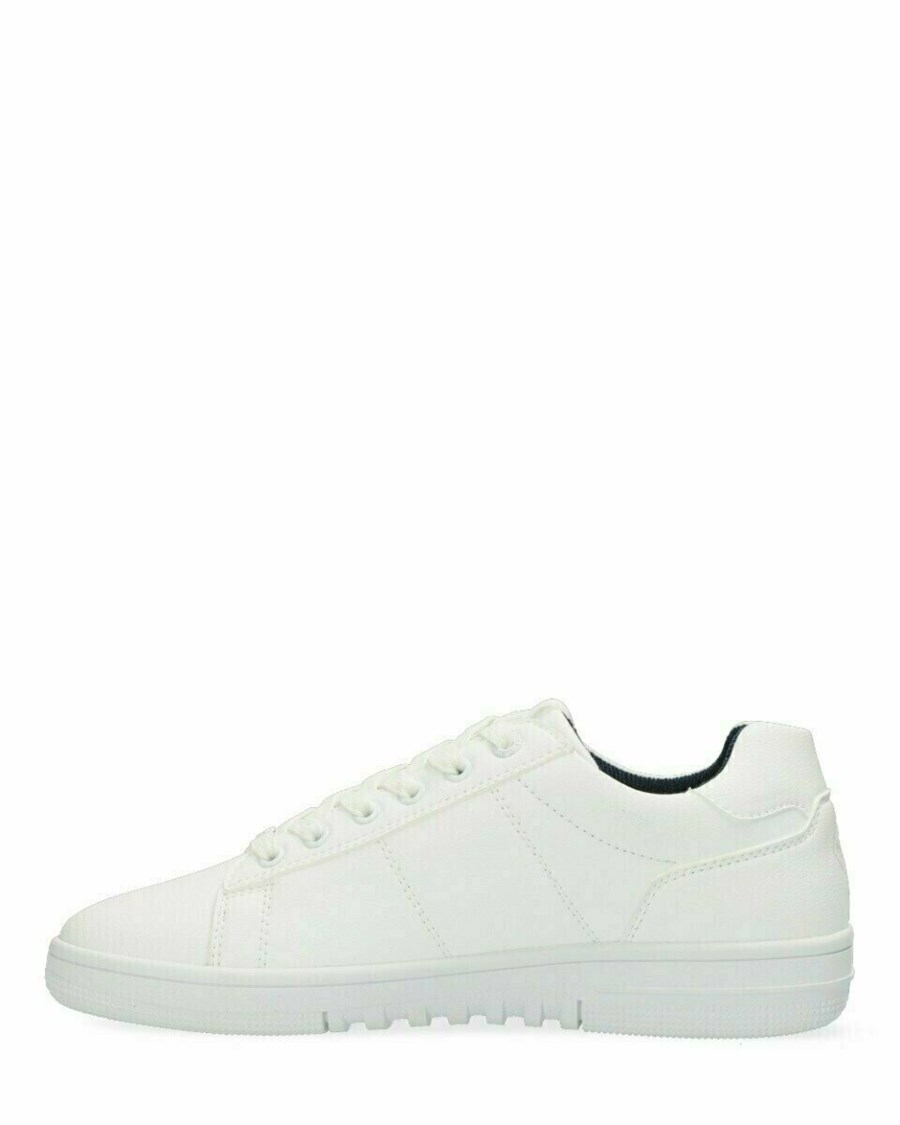 Mexx Sneaker Gino White Białe | BMHTD6871