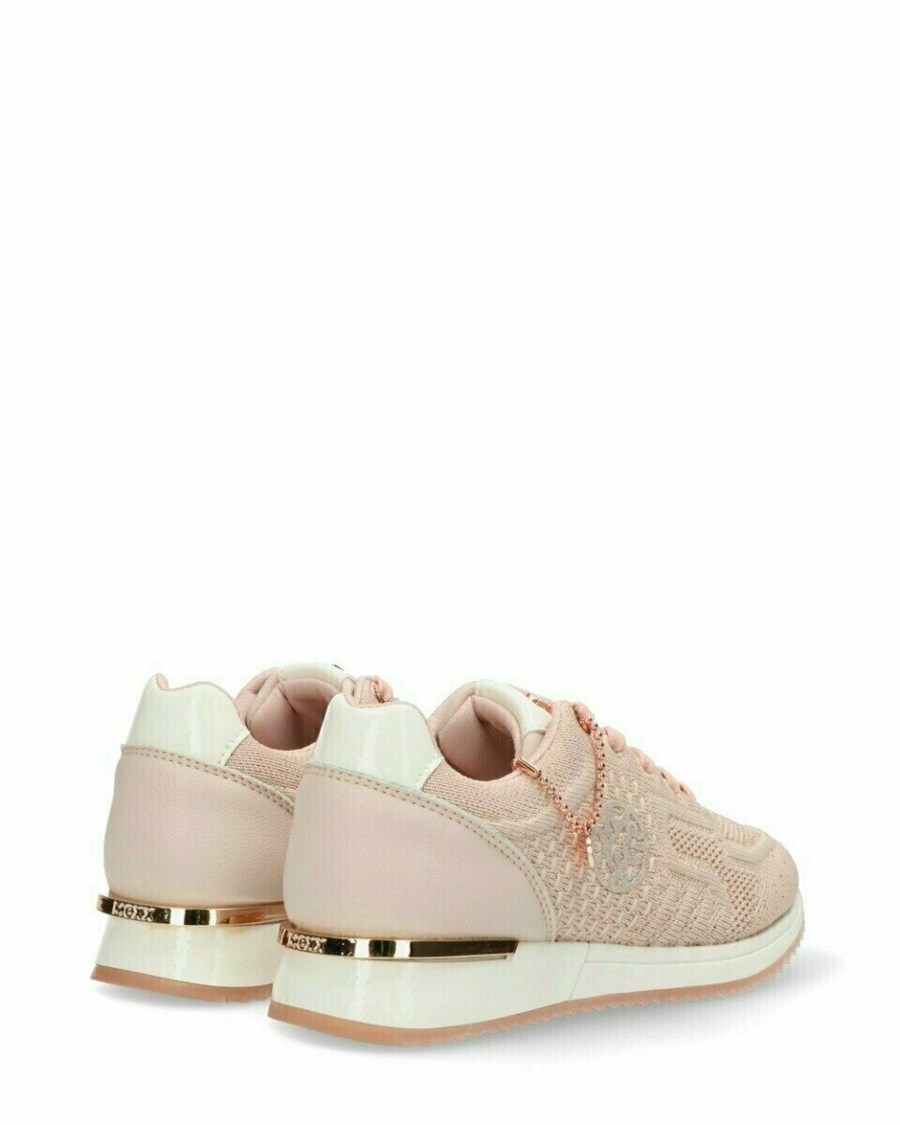 Mexx Sneaker Gitte Glitter Mini Pink Różowe | JEVMX3975