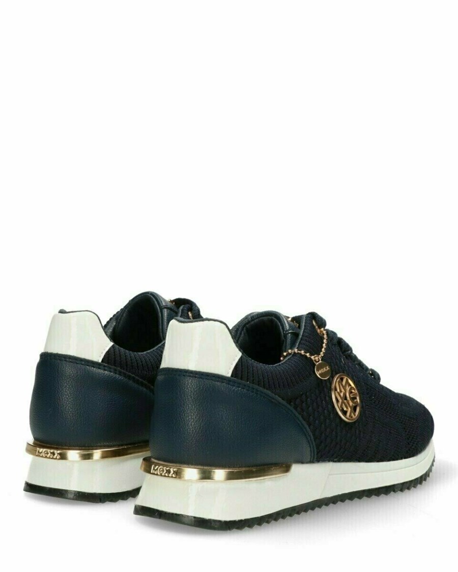 Mexx Sneaker Gitte Navy Niebieskie | LWFIG3082