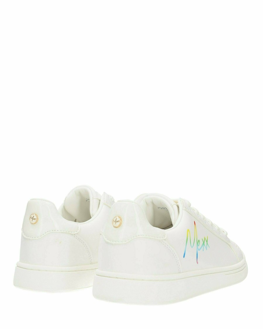 Mexx Sneaker Glib White Białe | QZDKP8129