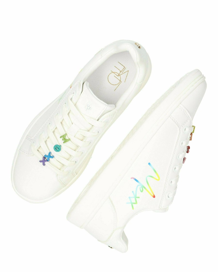 Mexx Sneaker Glib White Białe | QZDKP8129