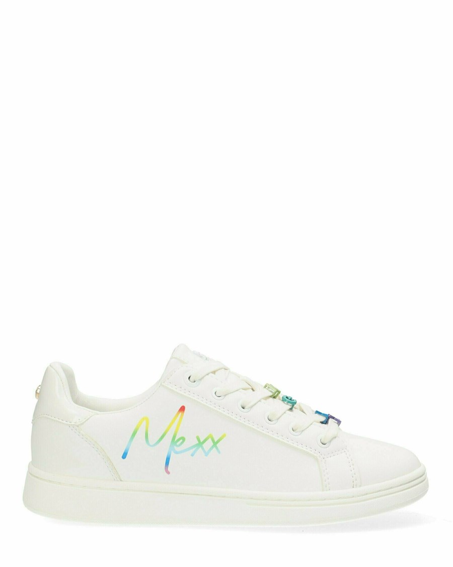 Mexx Sneaker Glib White Białe | QZDKP8129