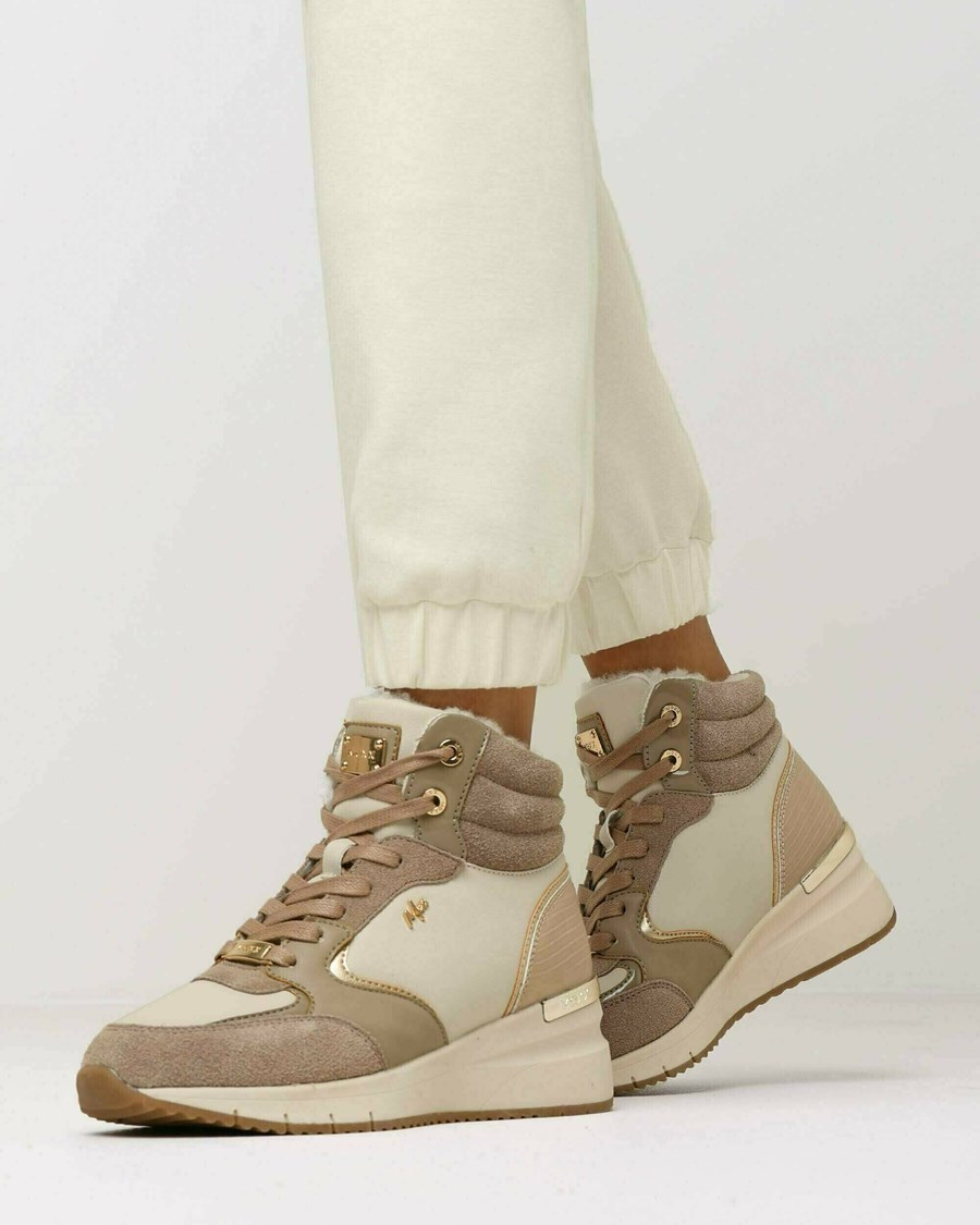 Mexx Sneaker Haley Beige Beżowe | FWMLJ3720