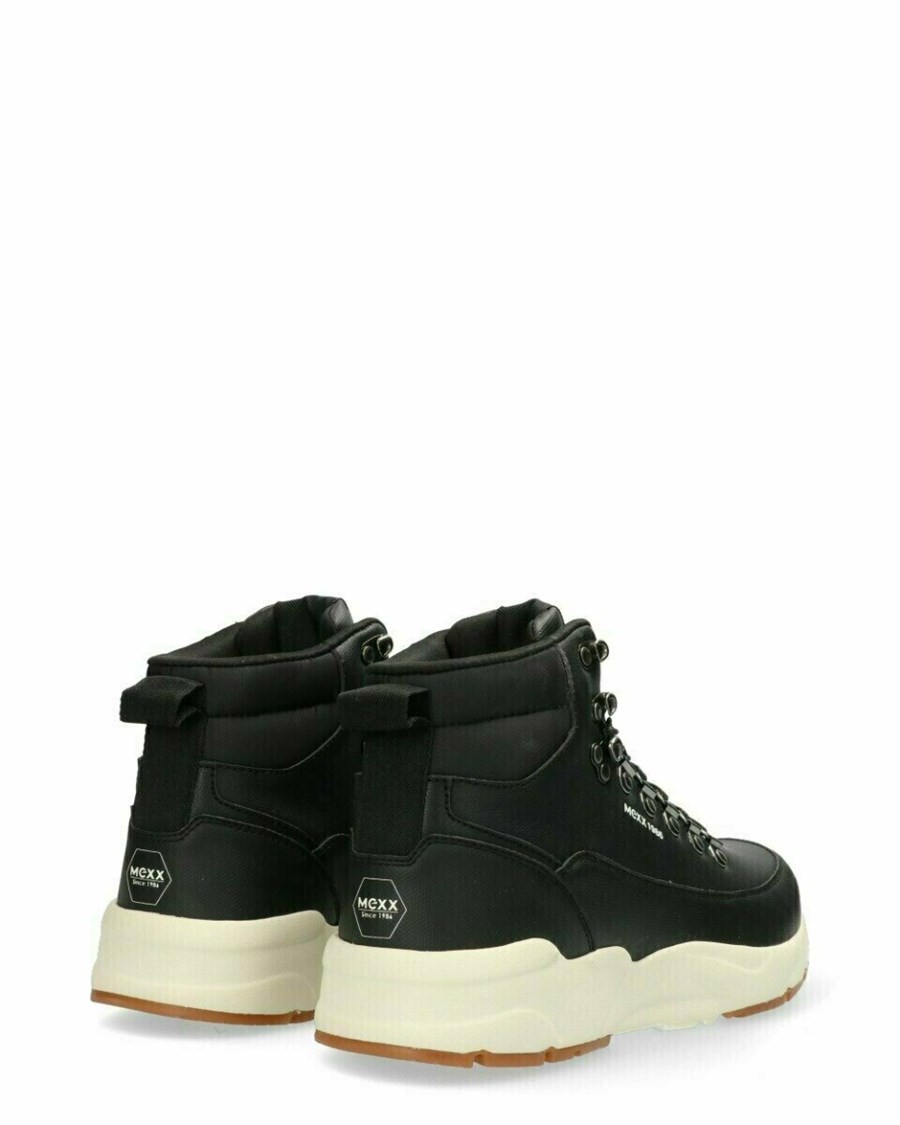 Mexx Sneaker Hoffman Black Czarne | QGTVJ9432