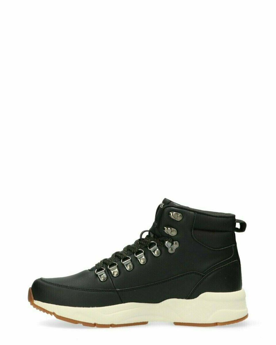 Mexx Sneaker Hoffman Black Czarne | QGTVJ9432