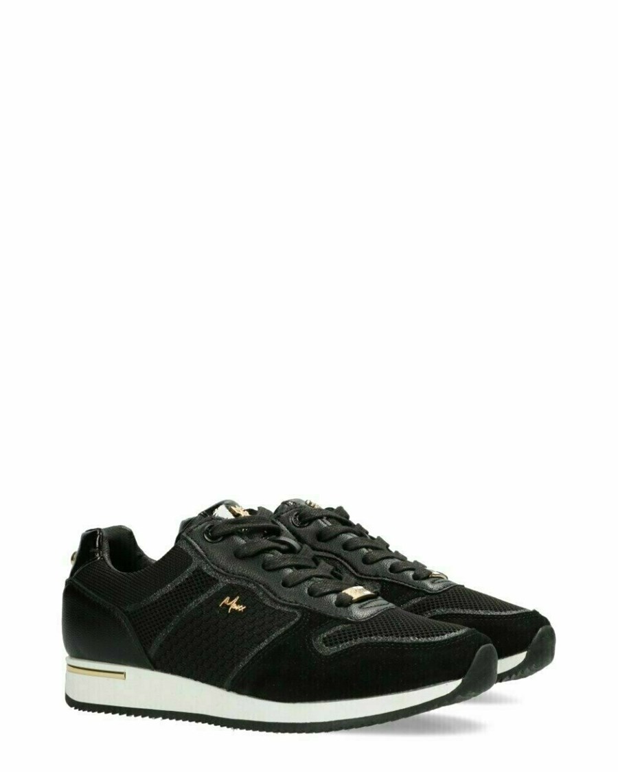 Mexx Sneaker Honey Black Czarne | OMKNZ2693