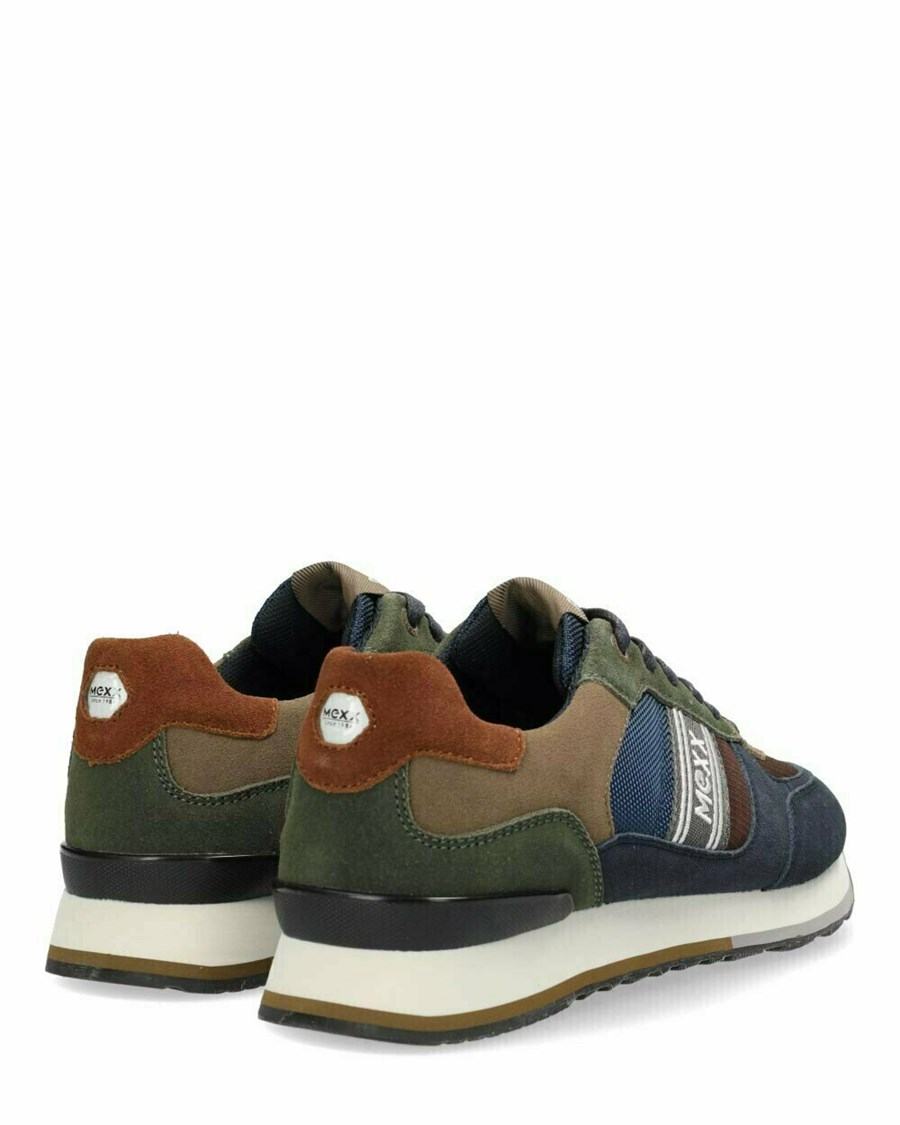 Mexx Sneaker Hoover Dark Blue/Navy Niebieskie | ETCRW6071