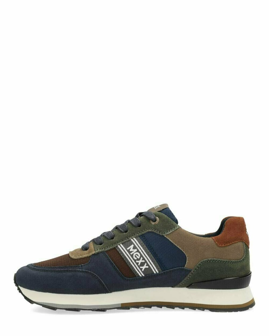 Mexx Sneaker Hoover Dark Blue/Navy Niebieskie | ETCRW6071