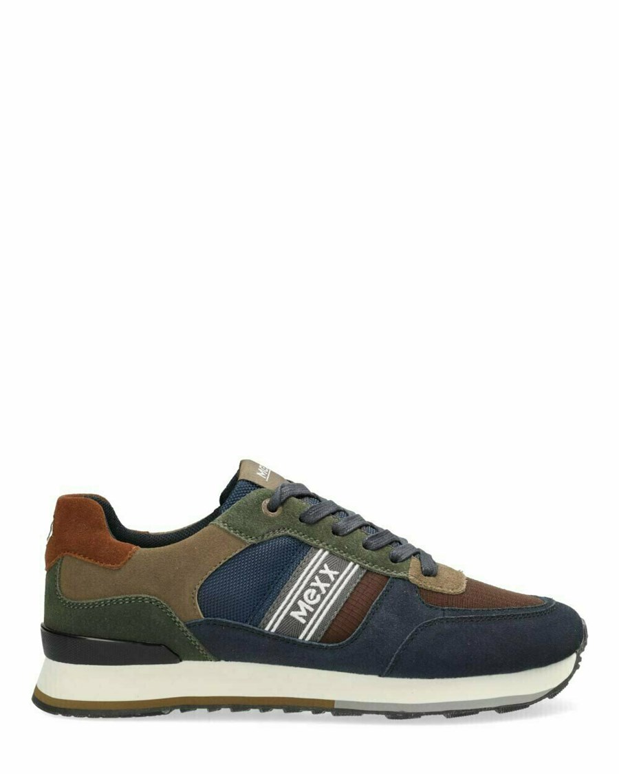 Mexx Sneaker Hoover Dark Blue/Navy Niebieskie | ETCRW6071