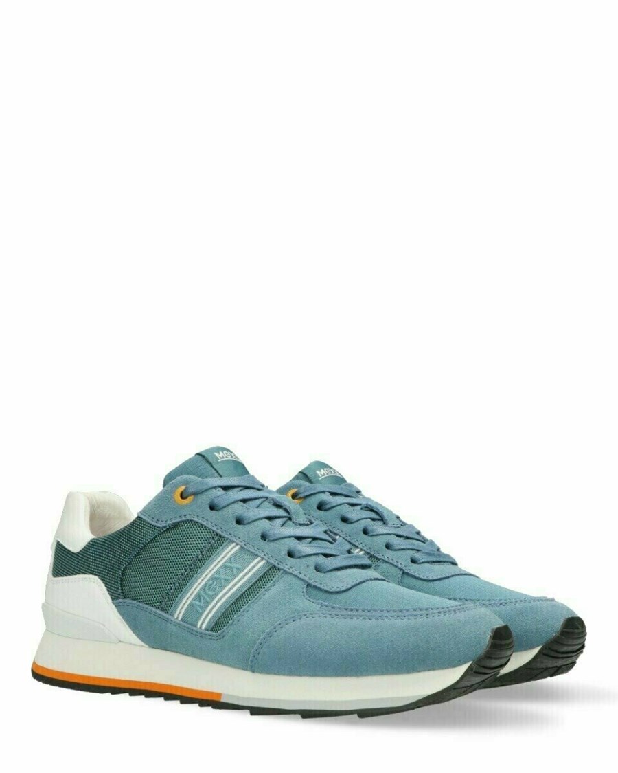 Mexx Sneaker Hoover Teal Niebieskie | EAZQH0437