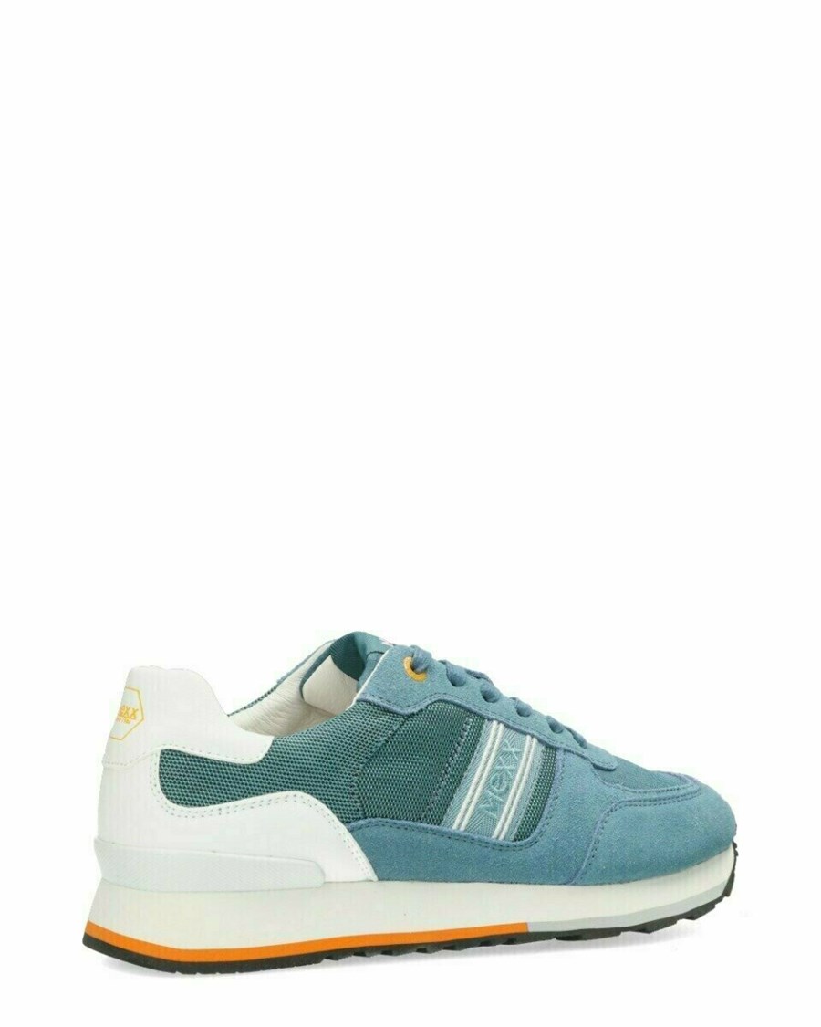 Mexx Sneaker Hoover Teal Niebieskie | EAZQH0437