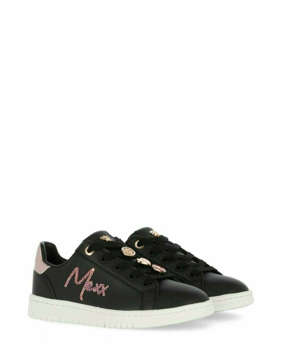 Mexx Sneaker Hoppa Black/Pink Różowe | MVAJS0256