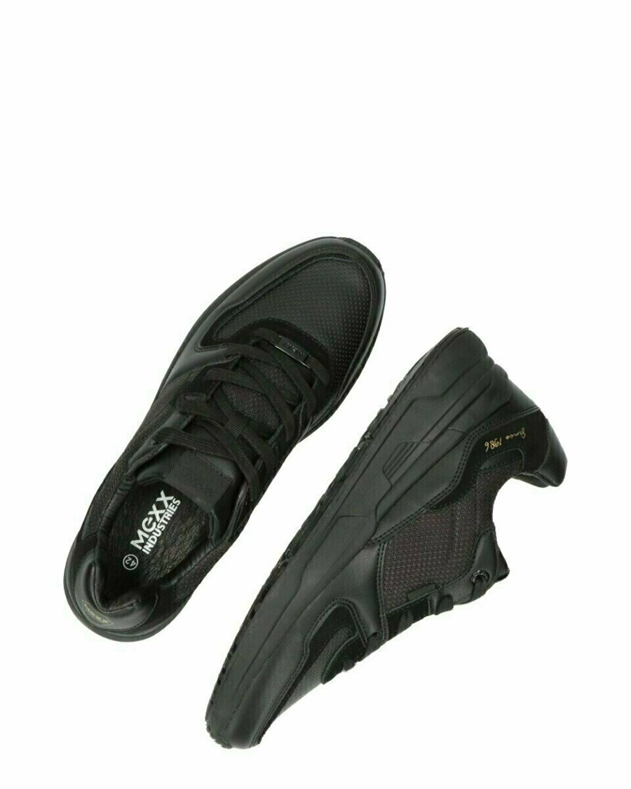 Mexx Sneaker Huxley Black Czarne | DQIMU0125