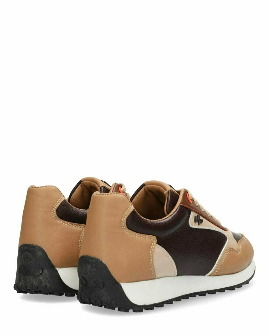 Mexx Sneaker Jade Brown Brązowe | WNQSP7124