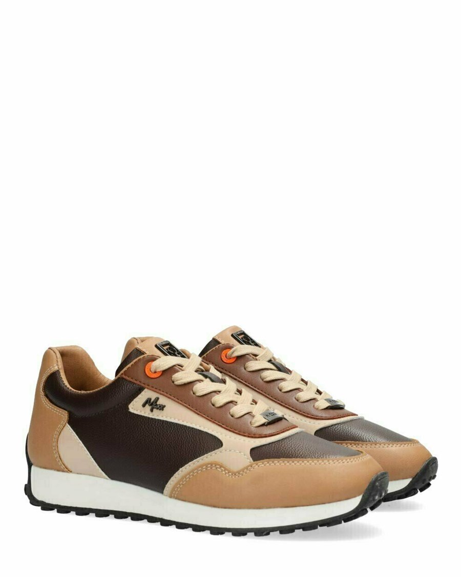 Mexx Sneaker Jade Brown Brązowe | WNQSP7124