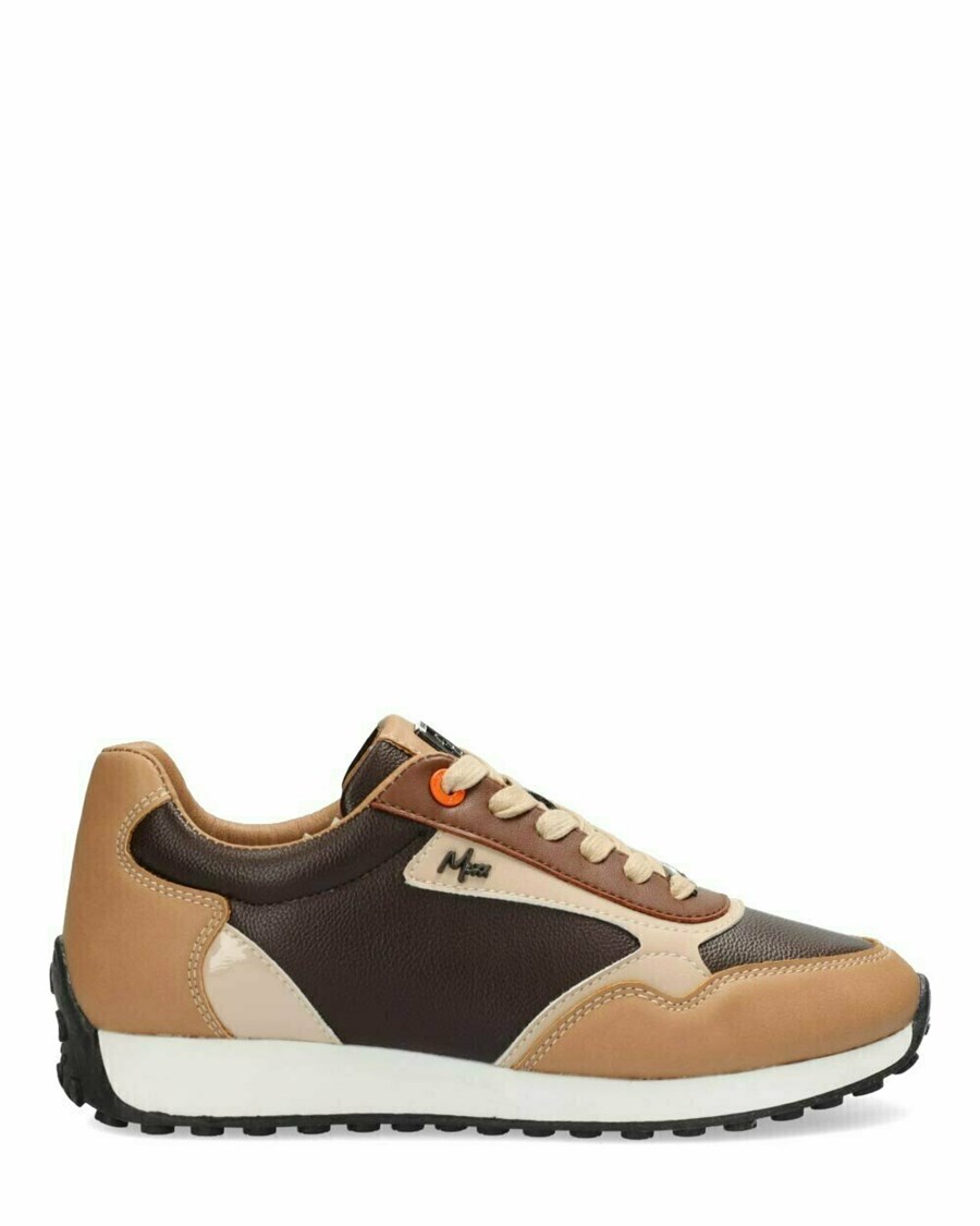 Mexx Sneaker Jade Brown Brązowe | WNQSP7124