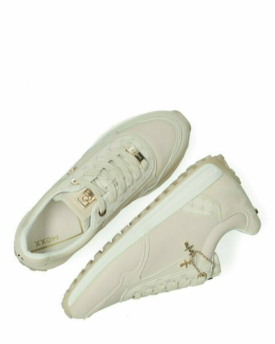 Mexx Sneaker Jade Sand Beżowe | HWEJC5607