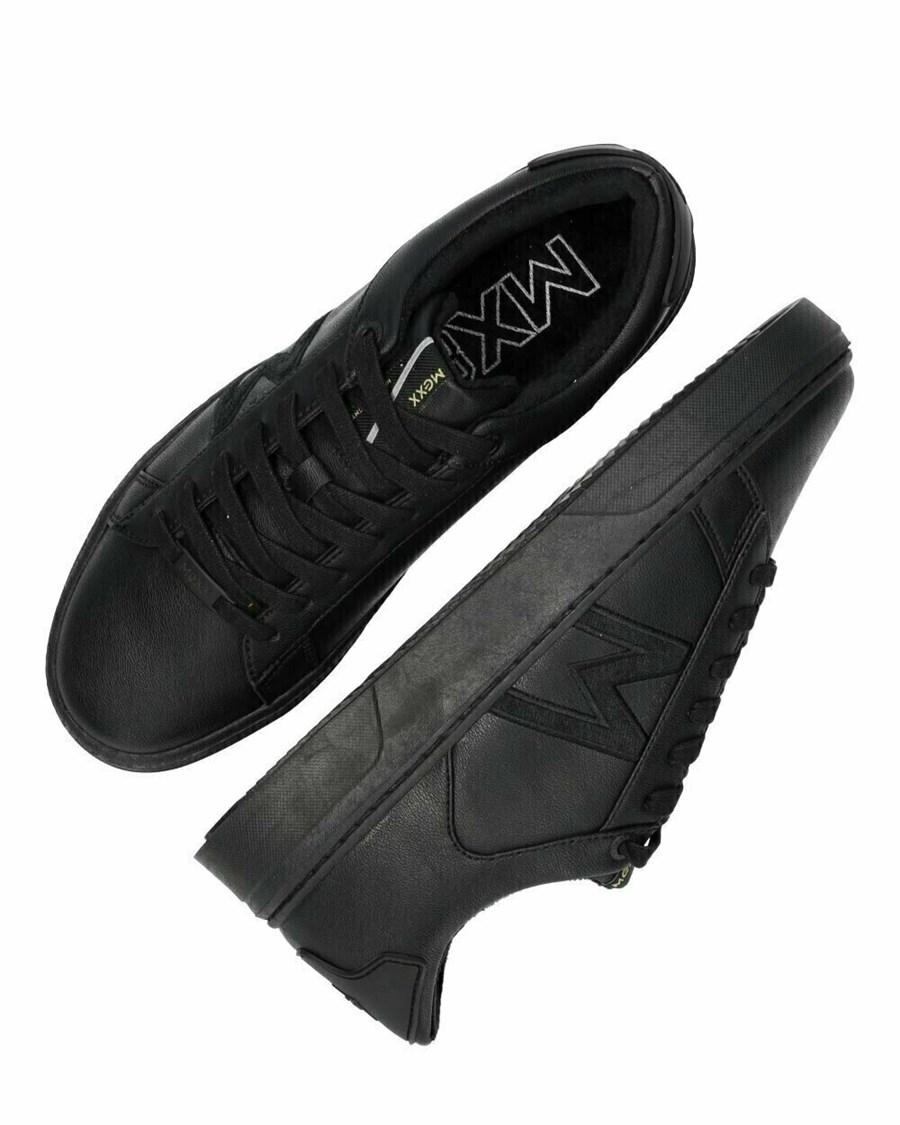 Mexx Sneaker James Black Czarne | ZHVNO3674