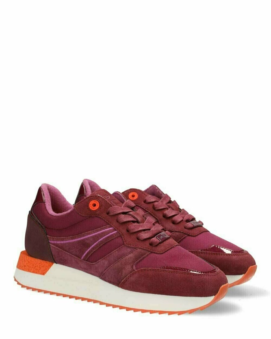 Mexx Sneaker Jazzy Burgundy Czerwone | IRTZF3785