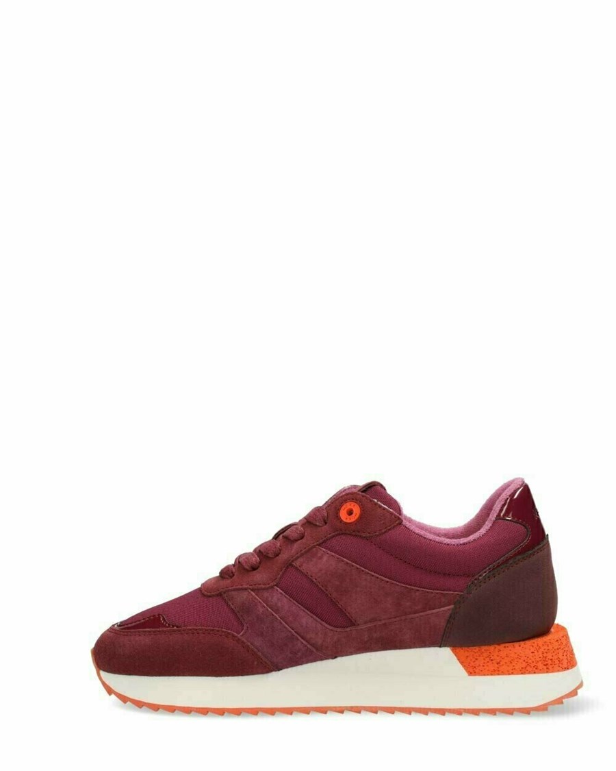 Mexx Sneaker Jazzy Burgundy Czerwone | IRTZF3785