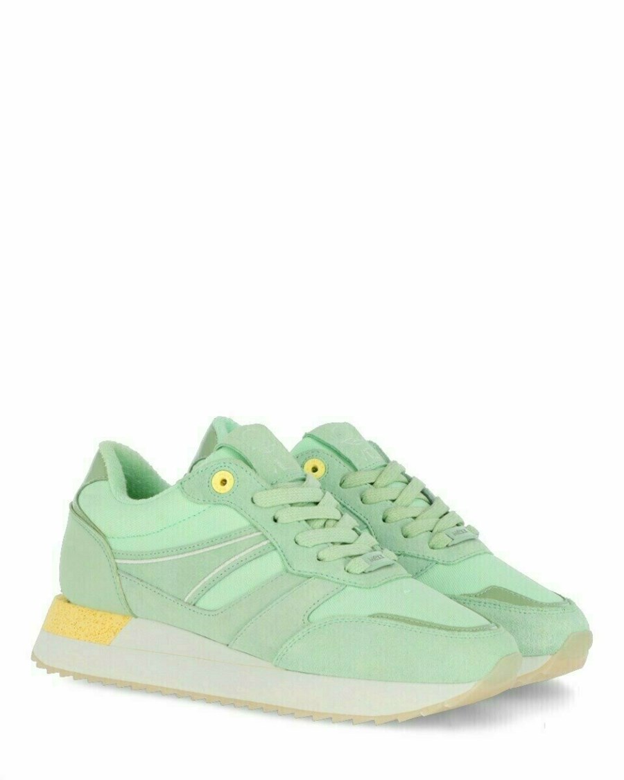 Mexx Sneaker Jazzy Mint Zielone | IPNEB9514