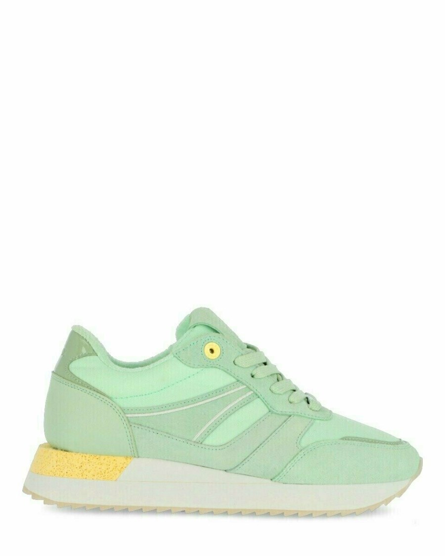 Mexx Sneaker Jazzy Mint Zielone | IPNEB9514