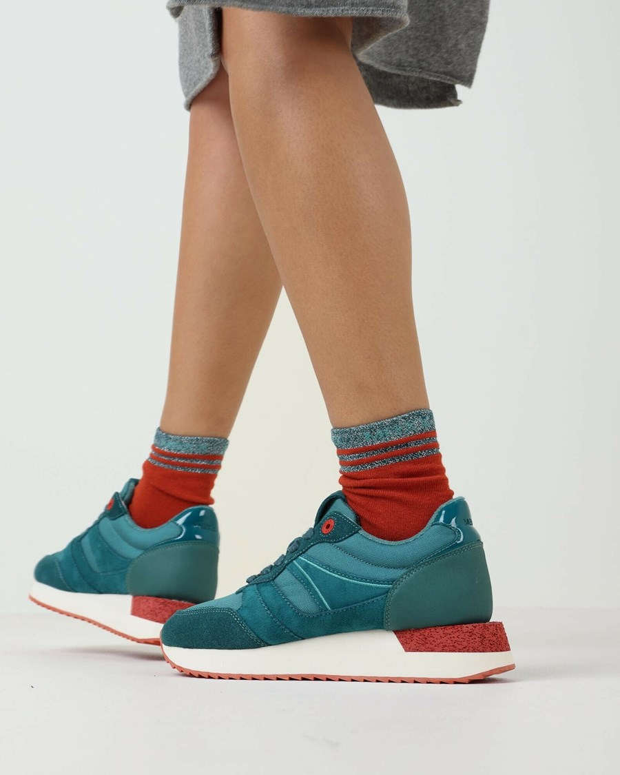 Mexx Sneaker Jazzy Ocean Niebieskie | VIZNP8056