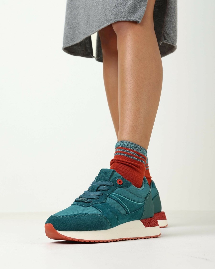 Mexx Sneaker Jazzy Ocean Niebieskie | VIZNP8056