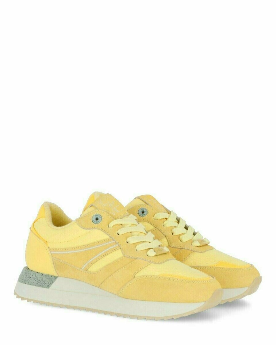 Mexx Sneaker Jazzy Yellow Żółte | RWGEK9154