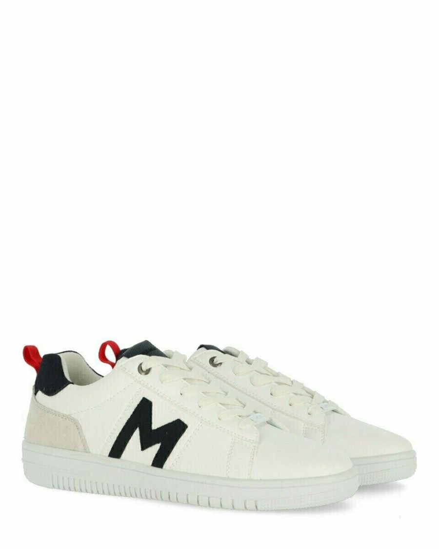 Mexx Sneaker Joah White/Navy Białe | AOTQZ7604