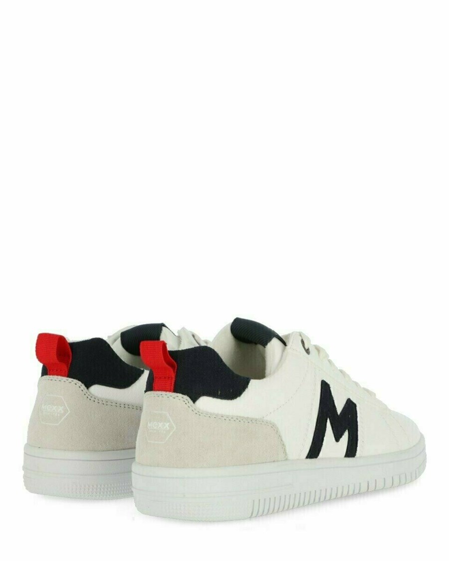 Mexx Sneaker Joah White/Navy Białe | AOTQZ7604