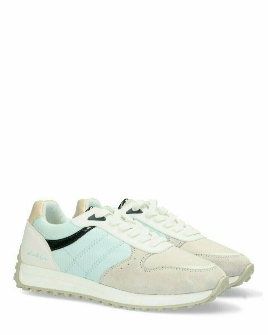 Mexx Sneaker June Light Blue Niebieskie | JGYAK5031