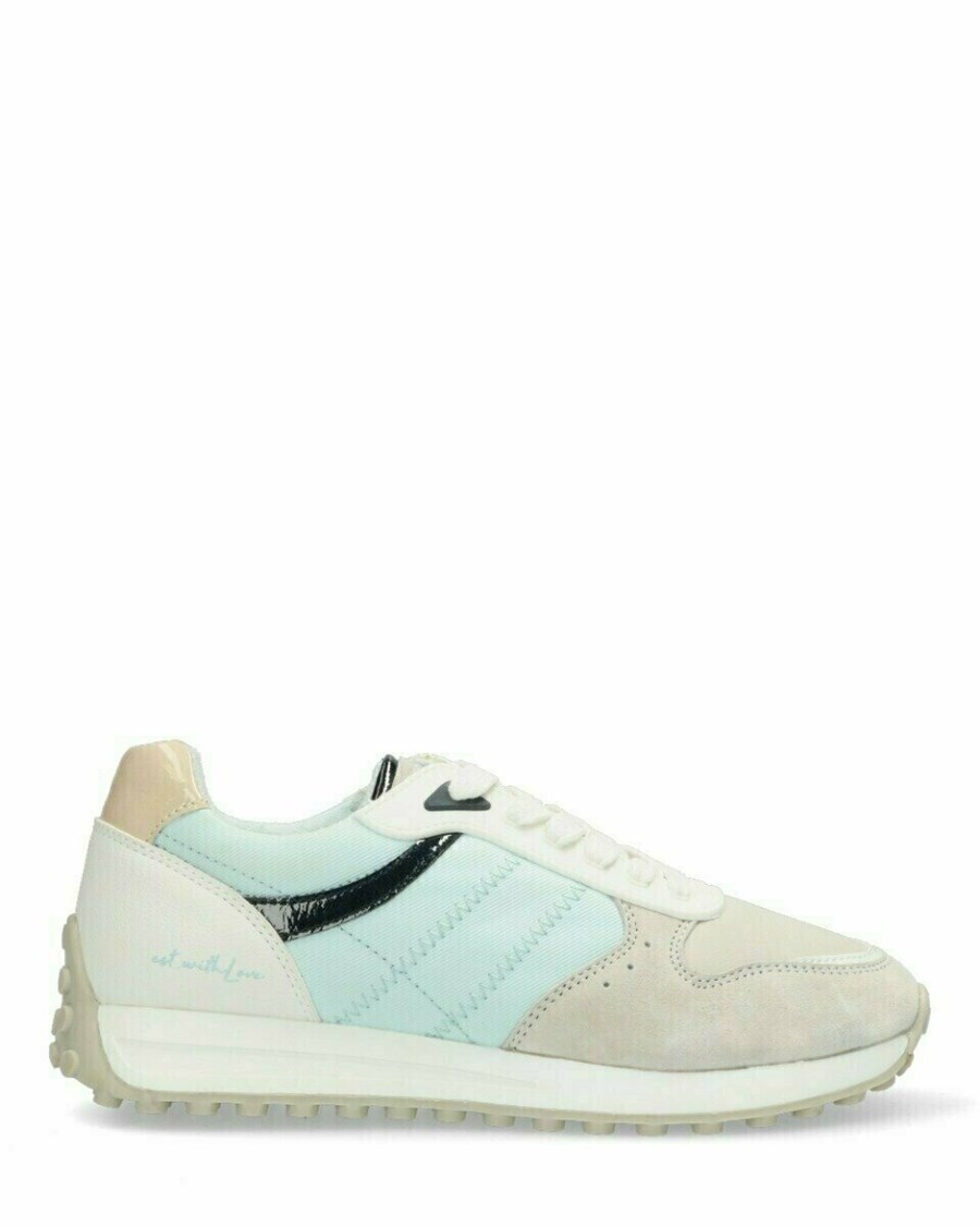 Mexx Sneaker June Light Blue Niebieskie | JGYAK5031