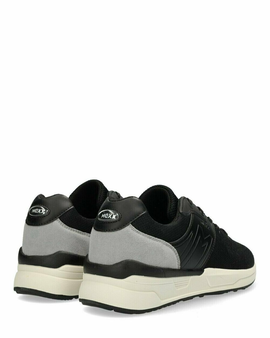 Mexx Sneaker Kaleb Black Czarne | AQSHK2674