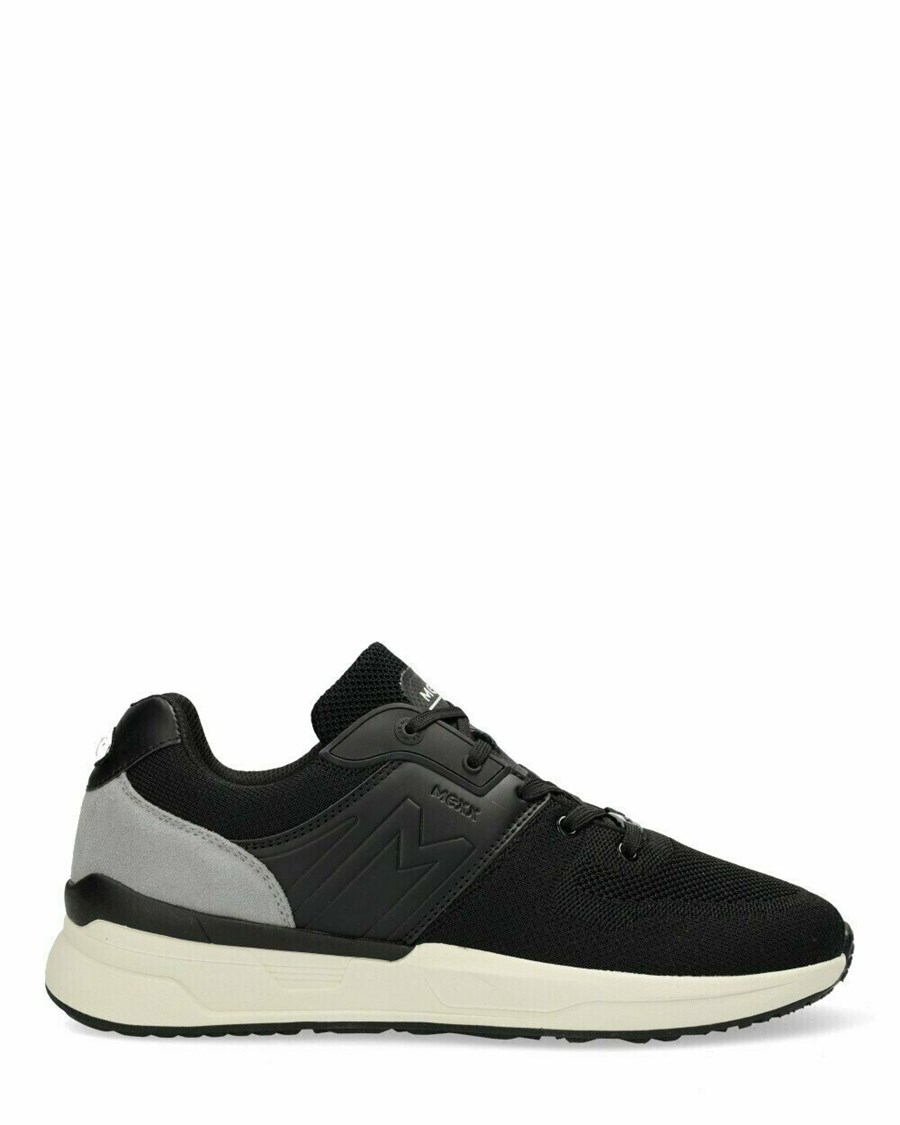 Mexx Sneaker Kaleb Black Czarne | AQSHK2674