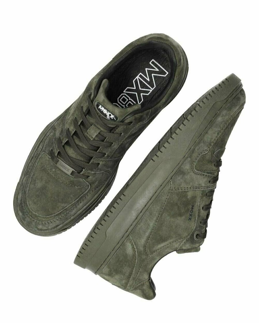 Mexx Sneaker Kendrick Olive Zielone | UQOTE4320