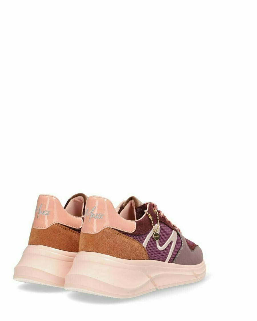 Mexx Sneaker Khira Purple Fioletowe | VMSOE6518